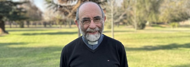 Padre Luis Migone: “Quiero estar al servicio de la comunión de la Iglesia de Santiago”