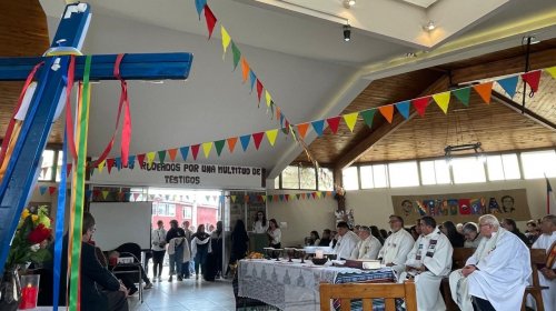 Con misa solemne, la comunidad cristiana de La Victoria cerró la “Semana de André y Pierre”