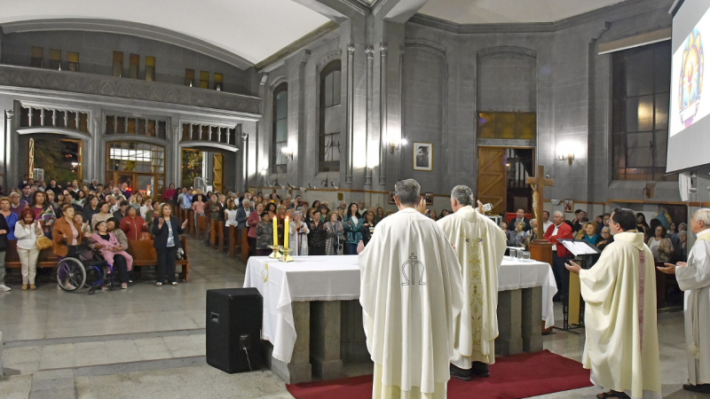 Parroquias y colegios participaron de la Asamblea Zona Centro