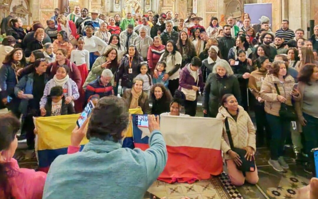 Migrantes celebraron su Jubileo en la Catedral de Santiago