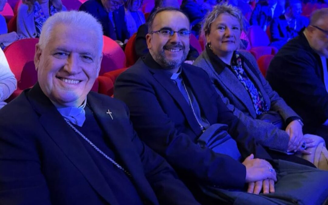 Mons. Alberto Lorenzelli en el Jubileo del Mundo de la Educación en Roma