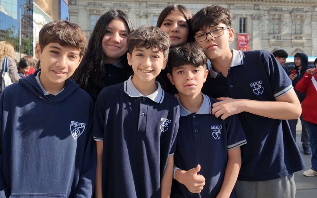 Cientos de estudiantes participaron en el Encontrarte del Jubileo de la Educación y la Cultura