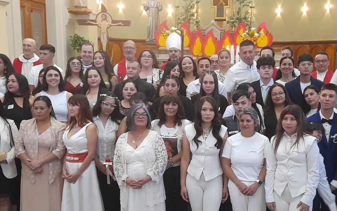 Confirmados en la fuerza del Espíritu Santo: una fiesta de fe en el Decanato Santa Rosa Sur
