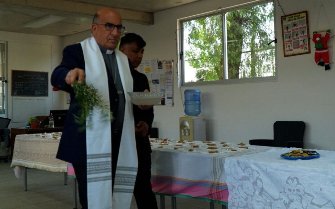 Nuevo centro de acogida Laura Vicuña para personas en situación de calle es bendecido por el Cardenal Chomali